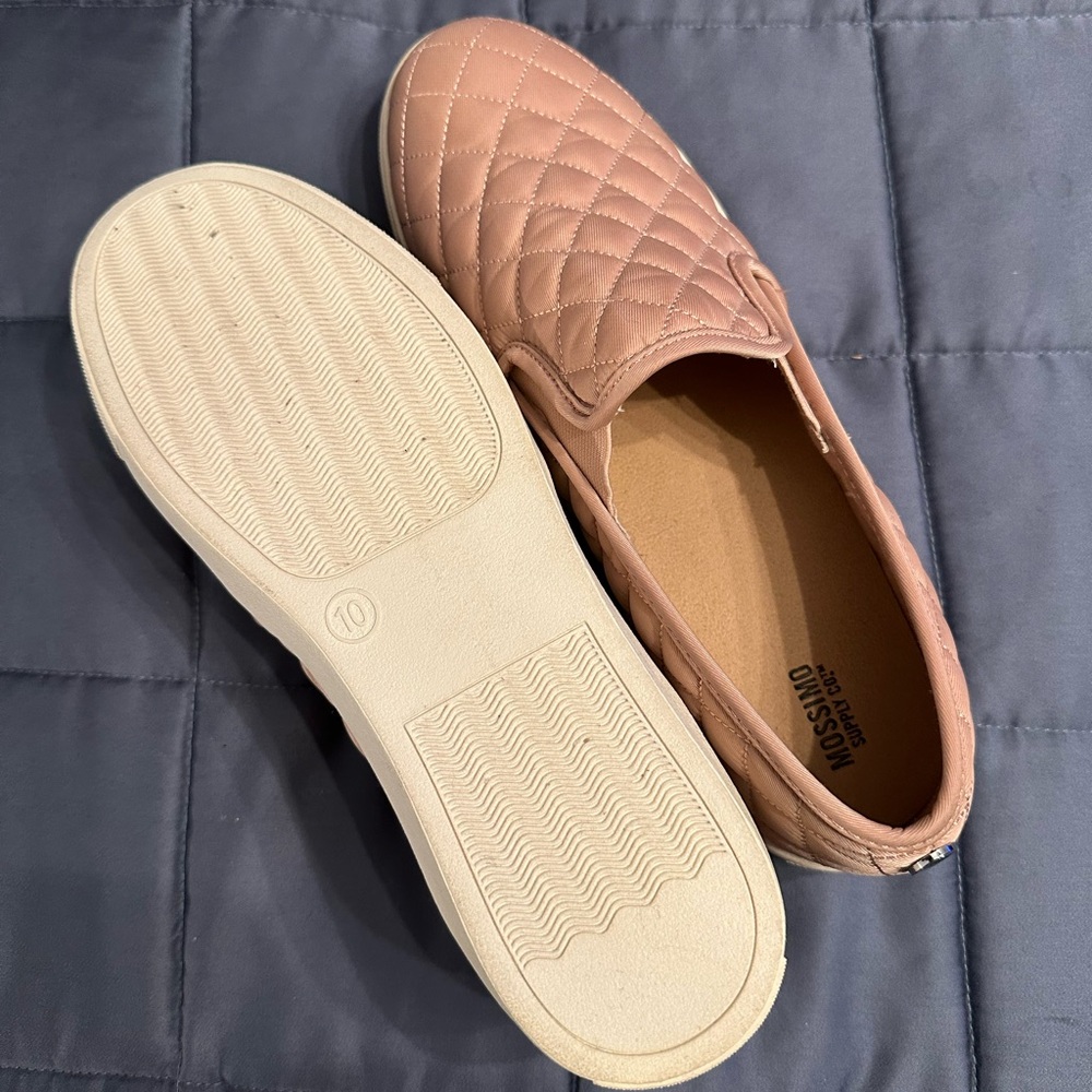 Pink Mossimo Supply Co. slip on shoes, size 10. - Picture 2 of 3